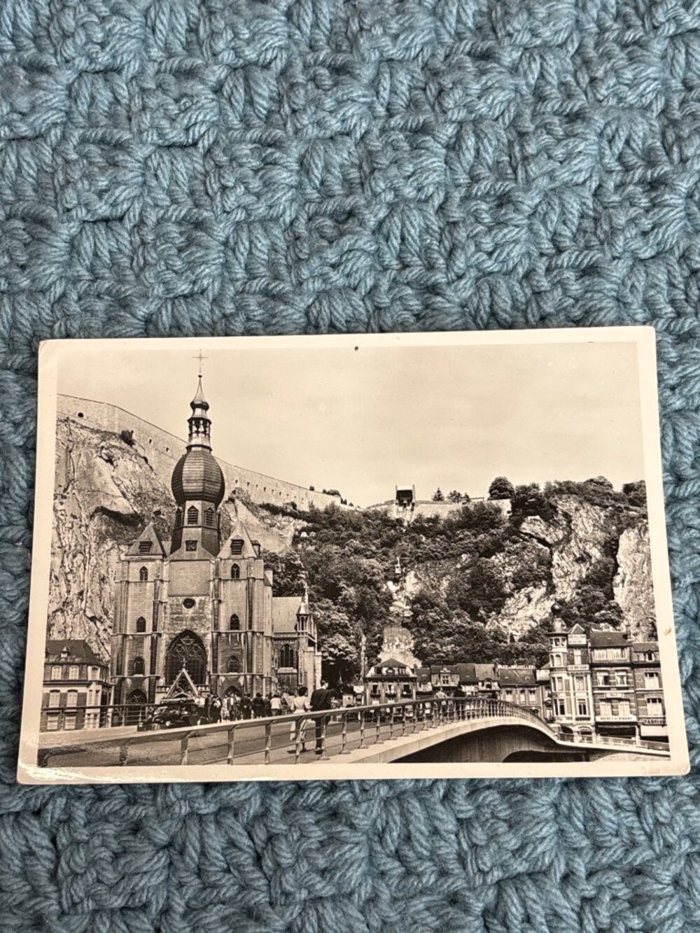 Dinant Collegiate and Citadel Postcard